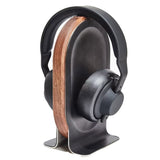 Leather Wood Headphone Stand