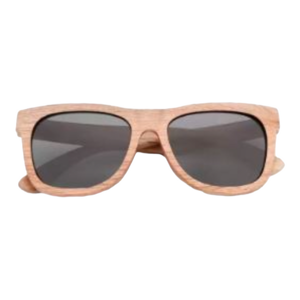 Bamboo Wood Wayfarer Sunglasses - Grey
